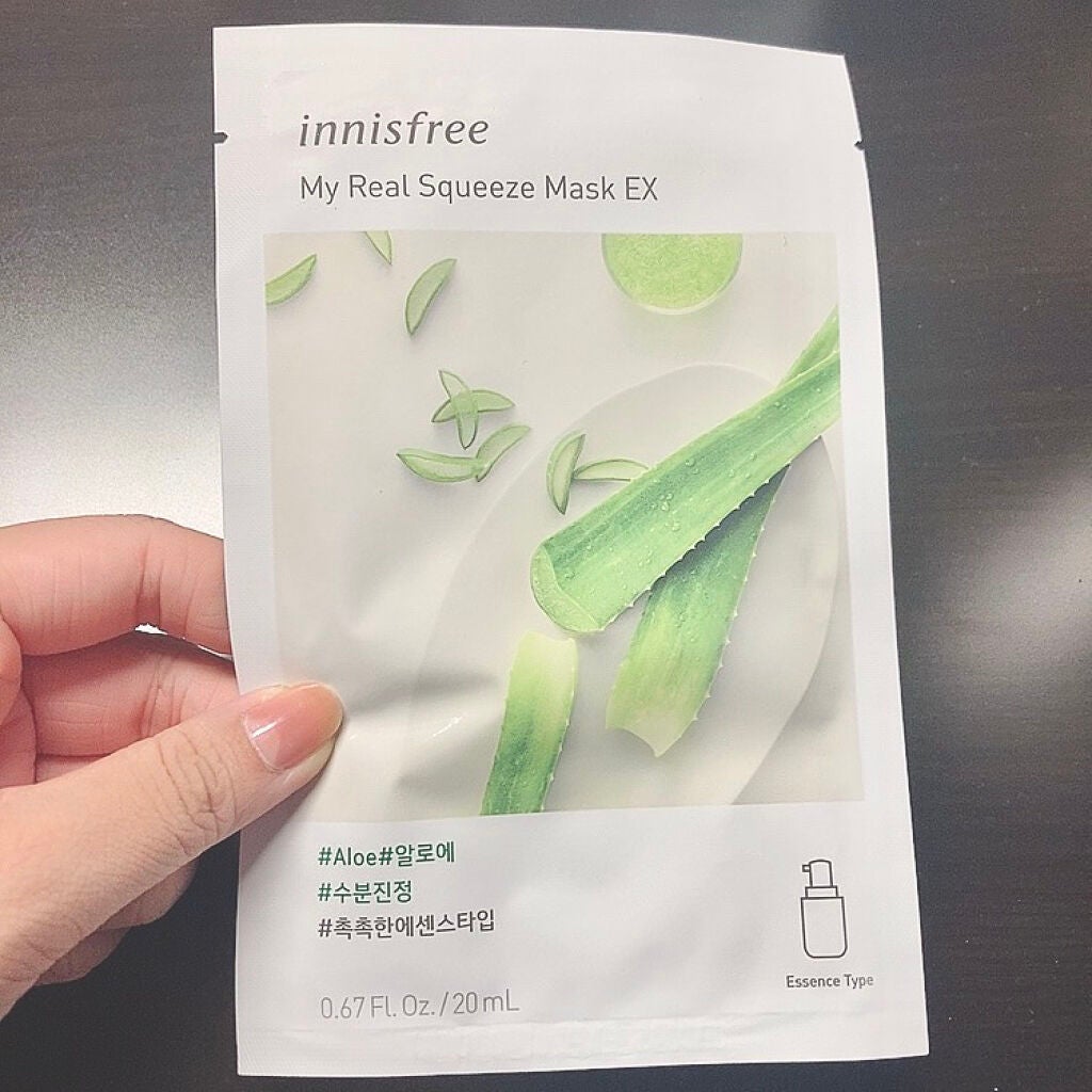 マイリアル スクイーズ マスクシート/innisfree/シートマスク・パックを使ったクチコミ(2枚目)