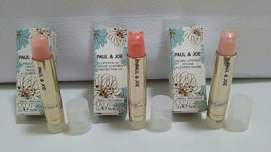 リップスティック N/PAUL & JOE BEAUTE/口紅を使ったクチコミ（2枚目）