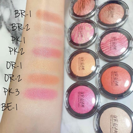 UR GLAM EYE & CHEEK COLOR/U R GLAM/単色アイシャドウを使ったクチコミ(2枚目)
