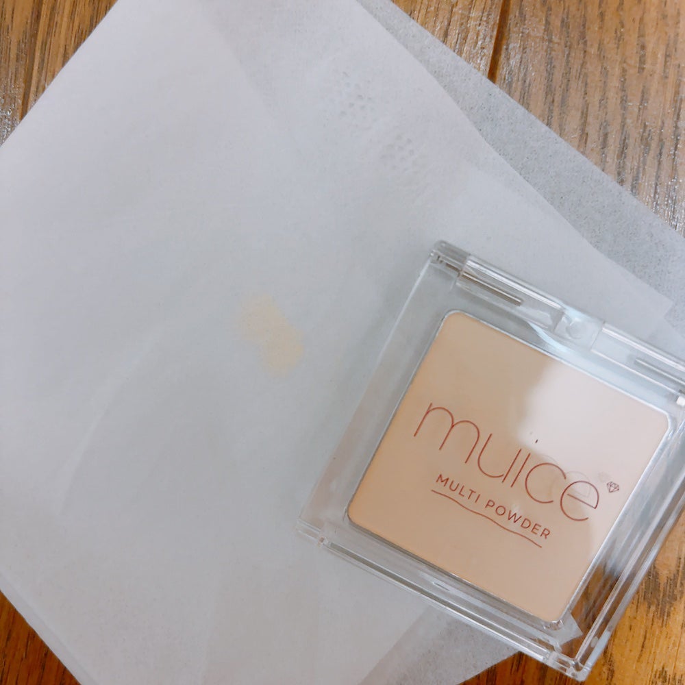 スポットメンテパウダー/muice/プレストパウダーを使ったクチコミ(1枚目)