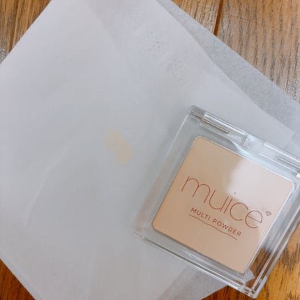 スポットメンテパウダー/muice/プレストパウダーを使ったクチコミ(1枚目)