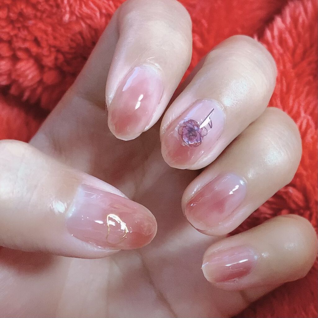 ネイルシール/セリア/ネイルシールを使ったクチコミ（3枚目）