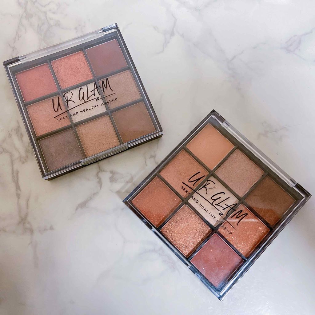 UR GLAM　BLOOMING EYE COLOR PALETTE/U R GLAM/アイシャドウパレットを使ったクチコミ（1枚目）