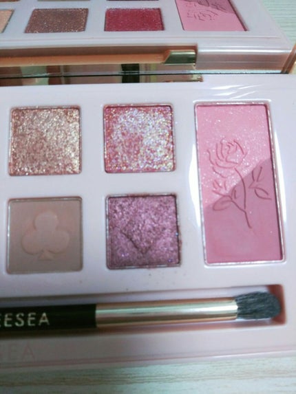 アリスドリームランドシリーズ 12色アイシャドウパレット(ZEESEA×大英博物館)/ZEESEA/アイシャドウパレットを使ったクチコミ(6枚目)