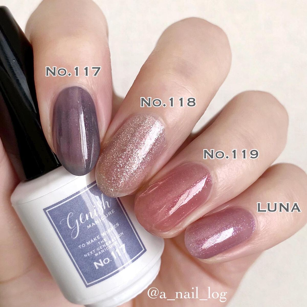 ジーニッシュ/ジーニッシュマニキュア/マニキュアを使ったクチコミ（2枚目）