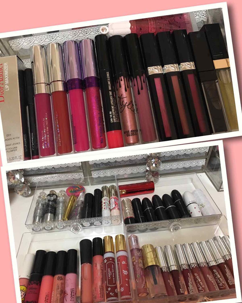 ルージュ ヴォリュプテ シャイン/YVES SAINT LAURENT BEAUTE/口紅を使ったクチコミ（3枚目）