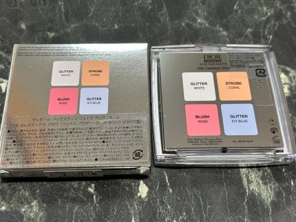 ディオール バックステージ フェイス グロウ パレット/Dior/ハイライトを使ったクチコミ(4枚目)