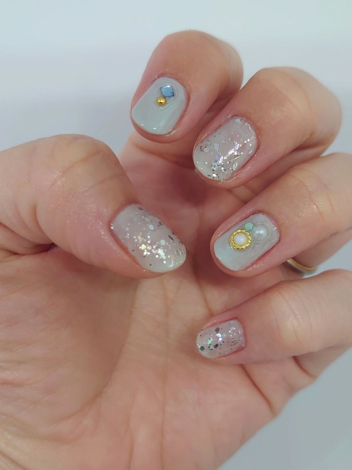 ジェルボリュームトップコート/キャンメイク/ネイルトップコートを使ったクチコミ(3枚目)