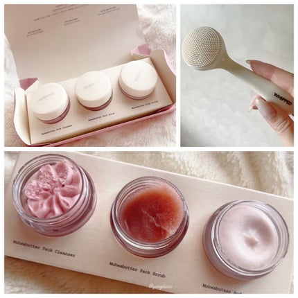 ムファバターヴィーガンパッククレンザー/WHIPPED/その他洗顔料を使ったクチコミ(3枚目)