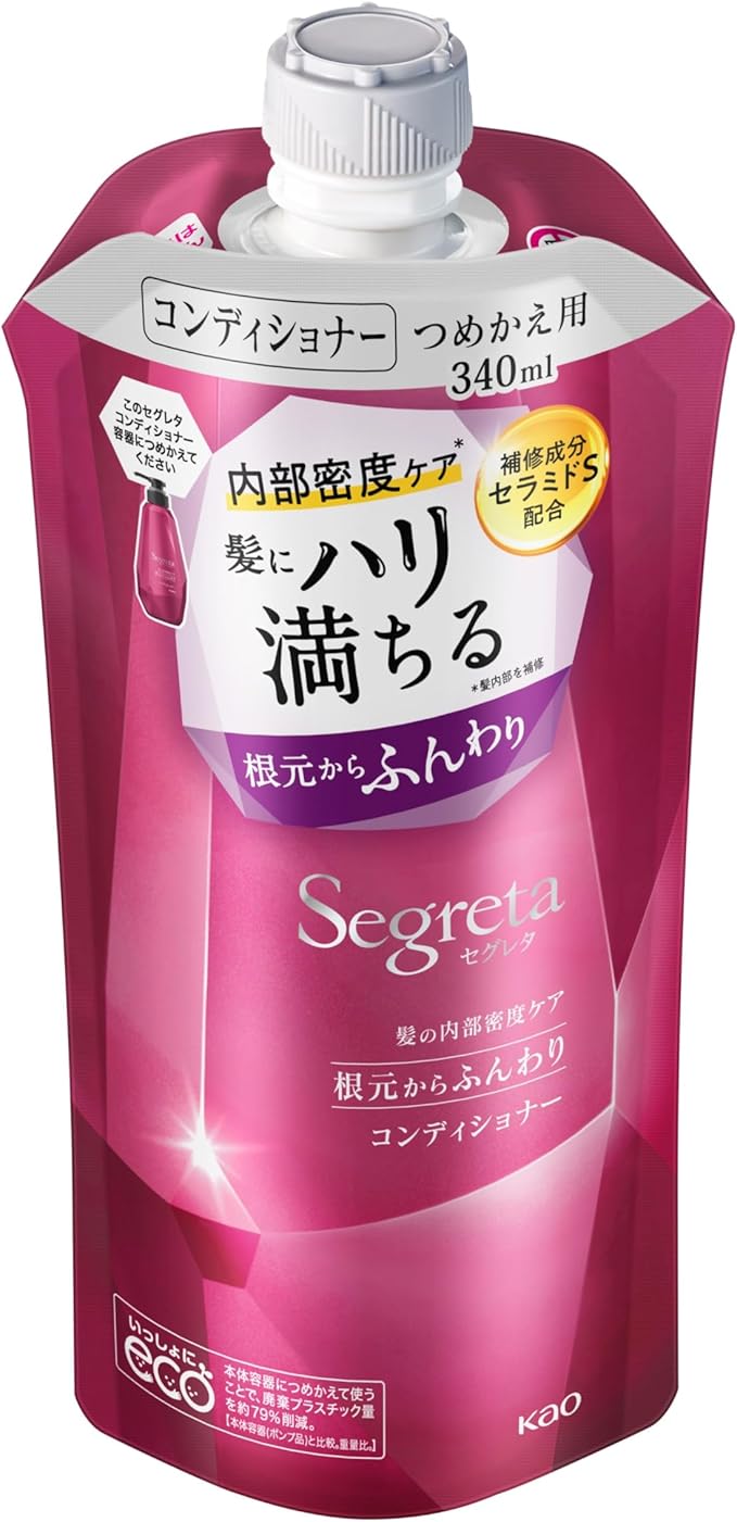 シャンプー／コンディショナー　根元からふんわり コンディショナーつめかえ（340ml）