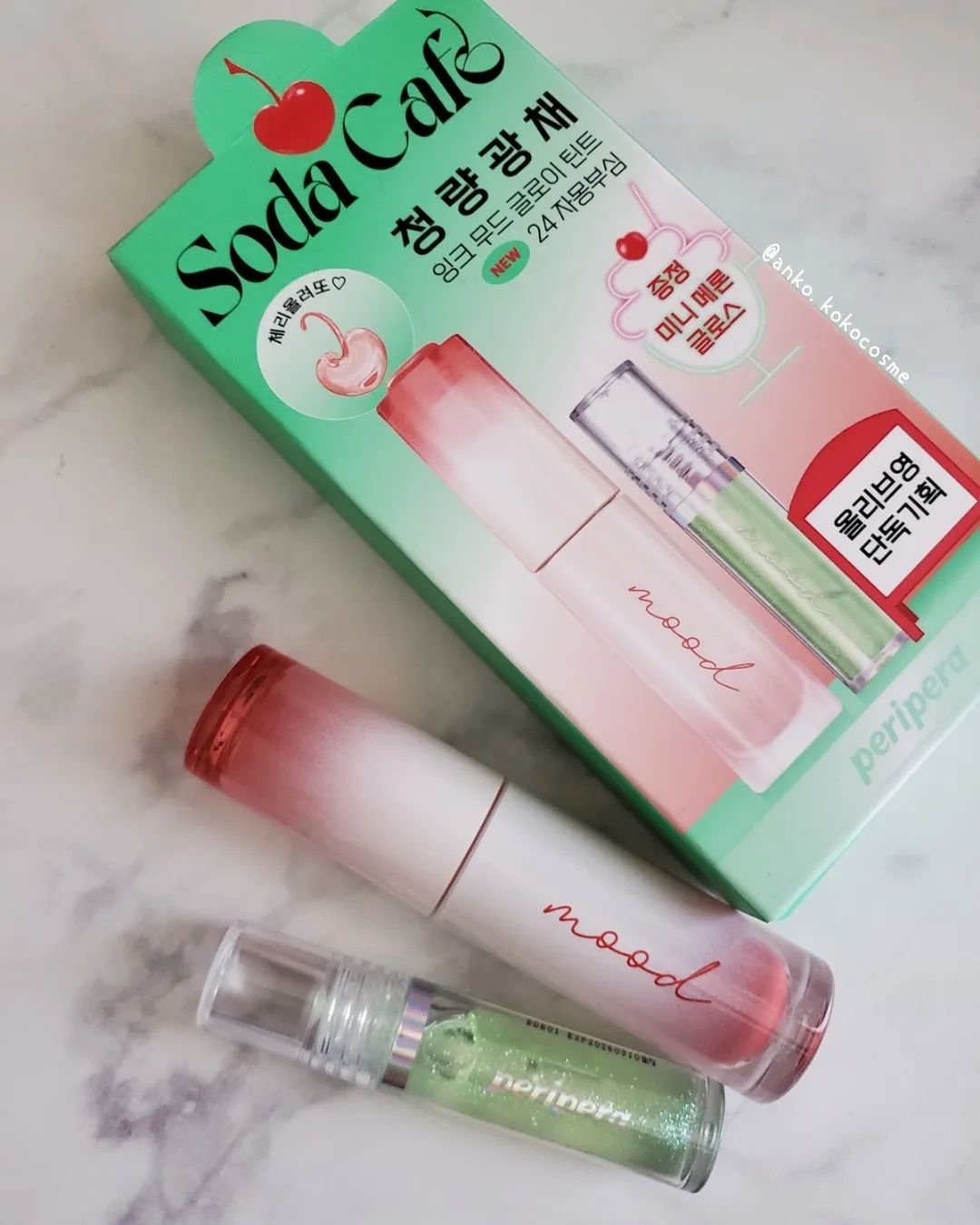 ペリペラ インク ムード グロイ ティント/PERIPERA/リップティントを使ったクチコミ（1枚目）