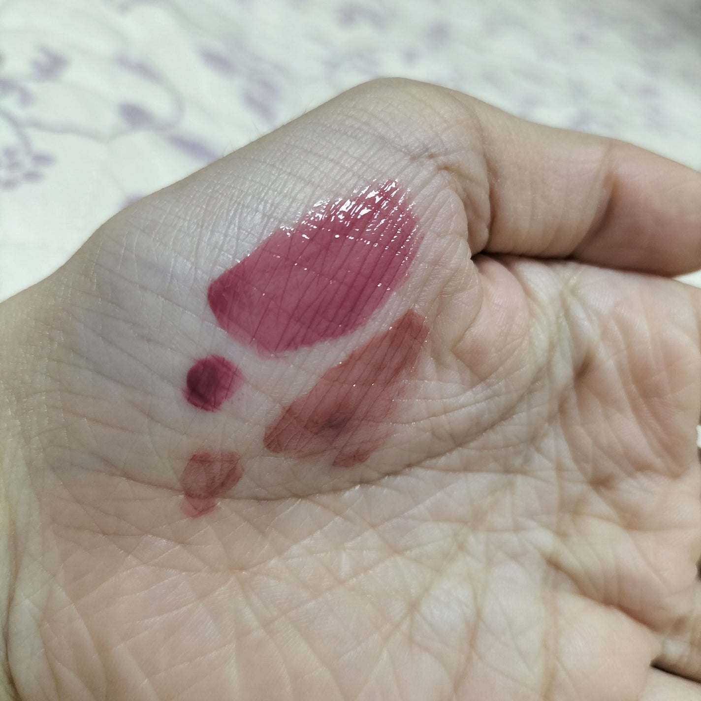 ジューシーラスティングティント/rom&nd/リップティントを使ったクチコミ(6枚目)