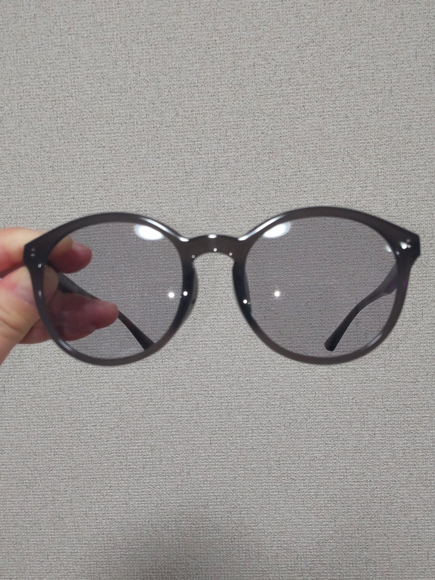 UV400カット ラージボストン型サングラス /無印良品/その他を使ったクチコミ(6枚目)