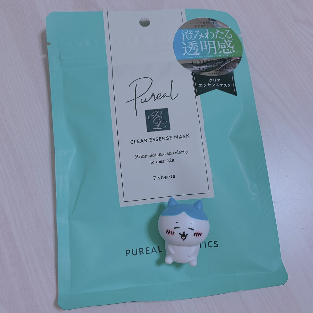 クリアエッセンスマスク/ピュレア/シートマスク・パックを使ったクチコミ（1枚目）