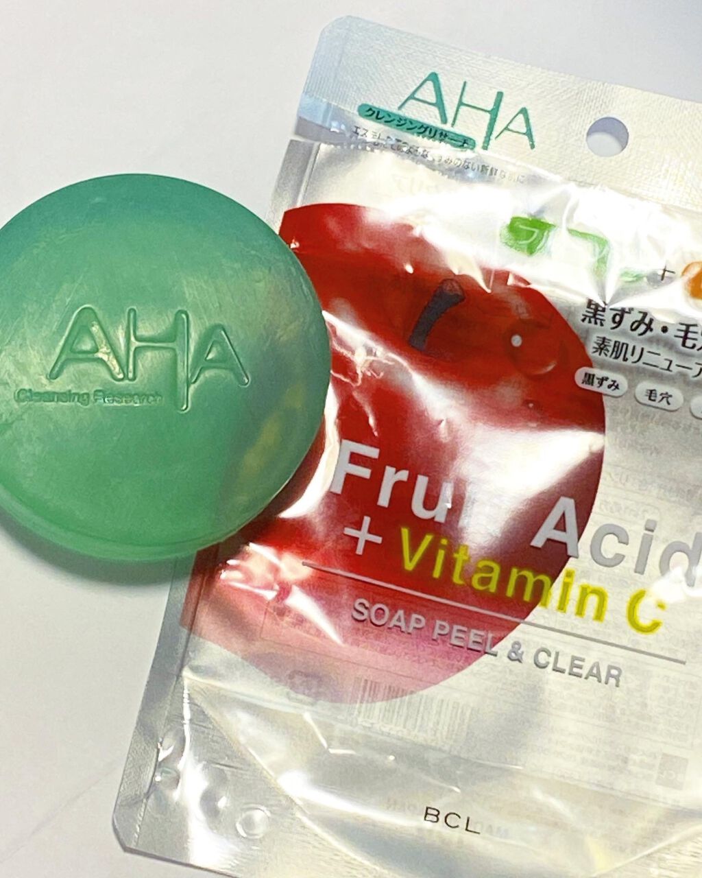 ソープ ピール&クリア/クレンジングリサーチ/洗顔石鹸を使ったクチコミ（1枚目）