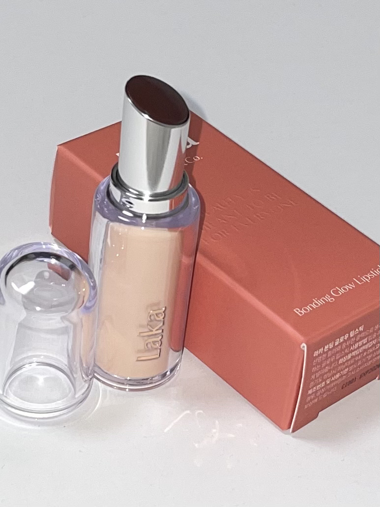 ボンディンググロウリップスティック/Laka/口紅を使ったクチコミ（2枚目）