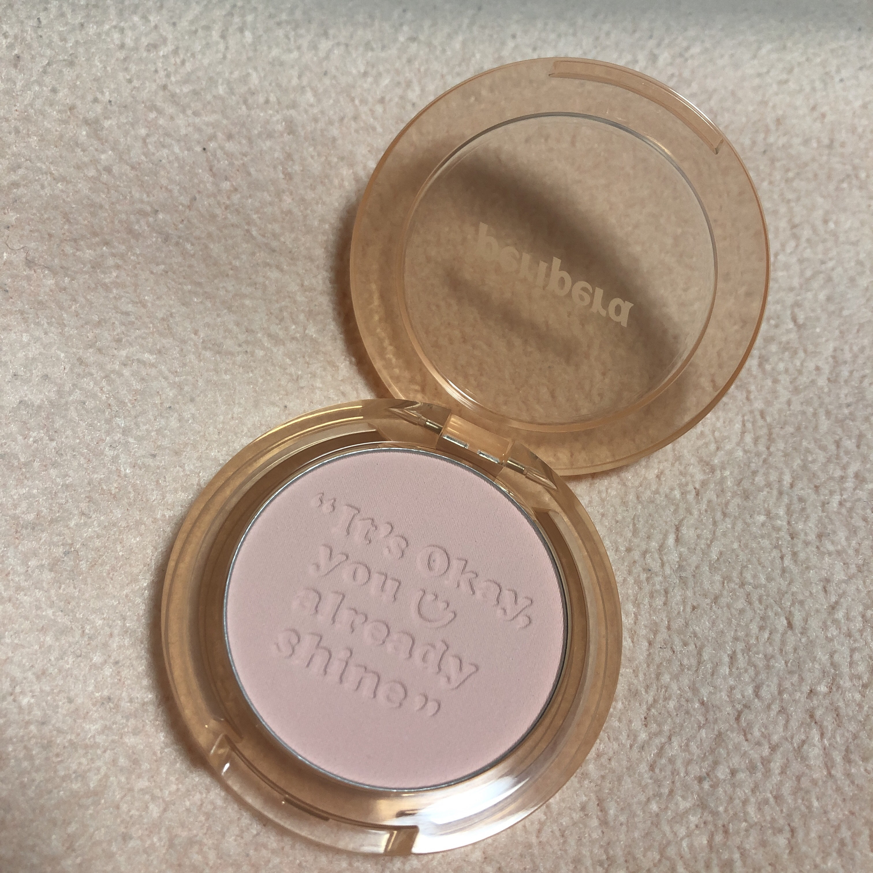 ピュア ブラッシュド サンシャイン チーク/PERIPERA/パウダーチークを使ったクチコミ（2枚目）