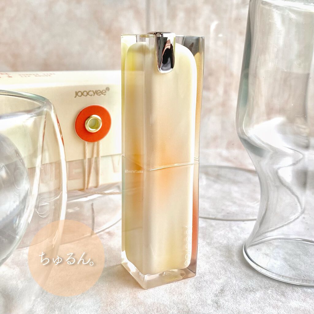 夏禅シリーズ 水光シアーリップスティック/Joocyee/口紅を使ったクチコミ(3枚目)