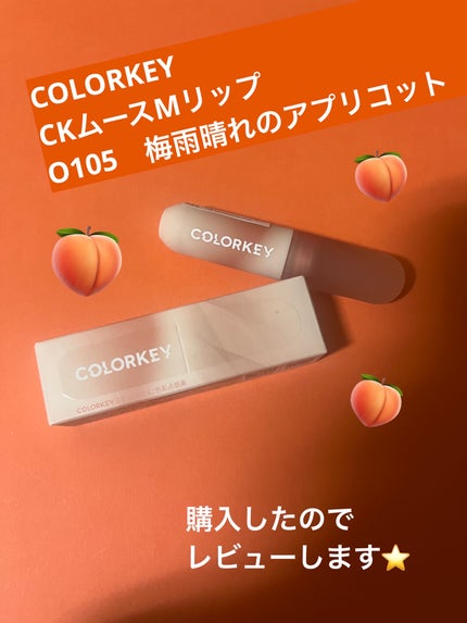 CKムースMリップ(通称:CKムース泥リップ)/COLORKEY/口紅を使ったクチコミ(1枚目)