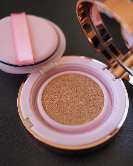 ピンクティーツリーカバークッション/APLIN/クッションファンデーションを使ったクチコミ(4枚目)