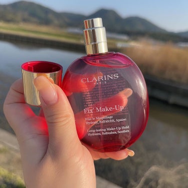 フィックス メイクアップ 50ml/CLARINS/ミスト状化粧水を使ったクチコミ（3枚目）