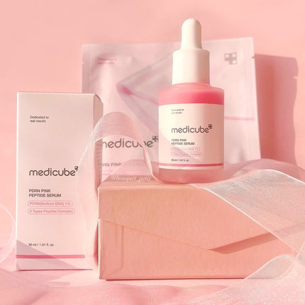 PDRNピンクアンプル PDRN 10,000ppm配合/MEDICUBE/美容液を使ったクチコミ(1枚目)