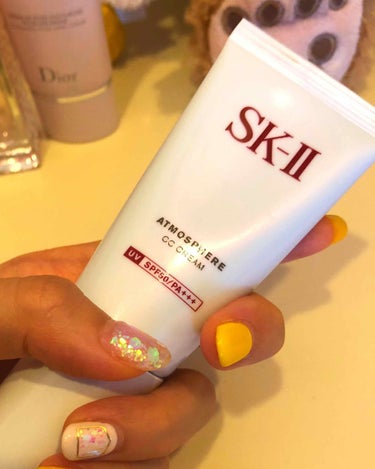 
 #SK-IIアトモスフィア#CCクリーム  30g
UV SPF50 PA+++ 
価格8,500円（税込9,180円）

SK-II のCCクリームかなり人気ですよね！
#YouTube でも結構