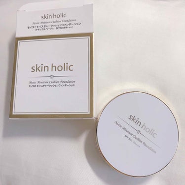 skin holic モイストモイスチャークッションファンデーション/skin holic/クッションファンデーションを使ったクチコミ（1枚目）