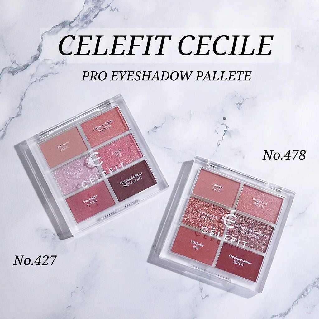 プロアイシャドウパレットセシル/CELEFIT/アイシャドウパレットを使ったクチコミ(1枚目)
