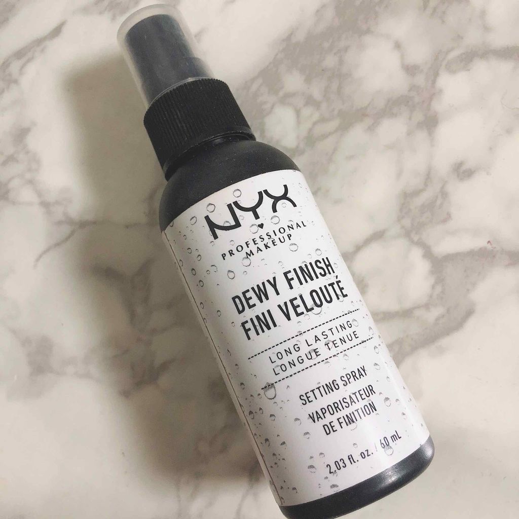 メイクアップ セッティングスプレー/NYX Professional Makeup/ミスト状化粧水を使ったクチコミ（1枚目）