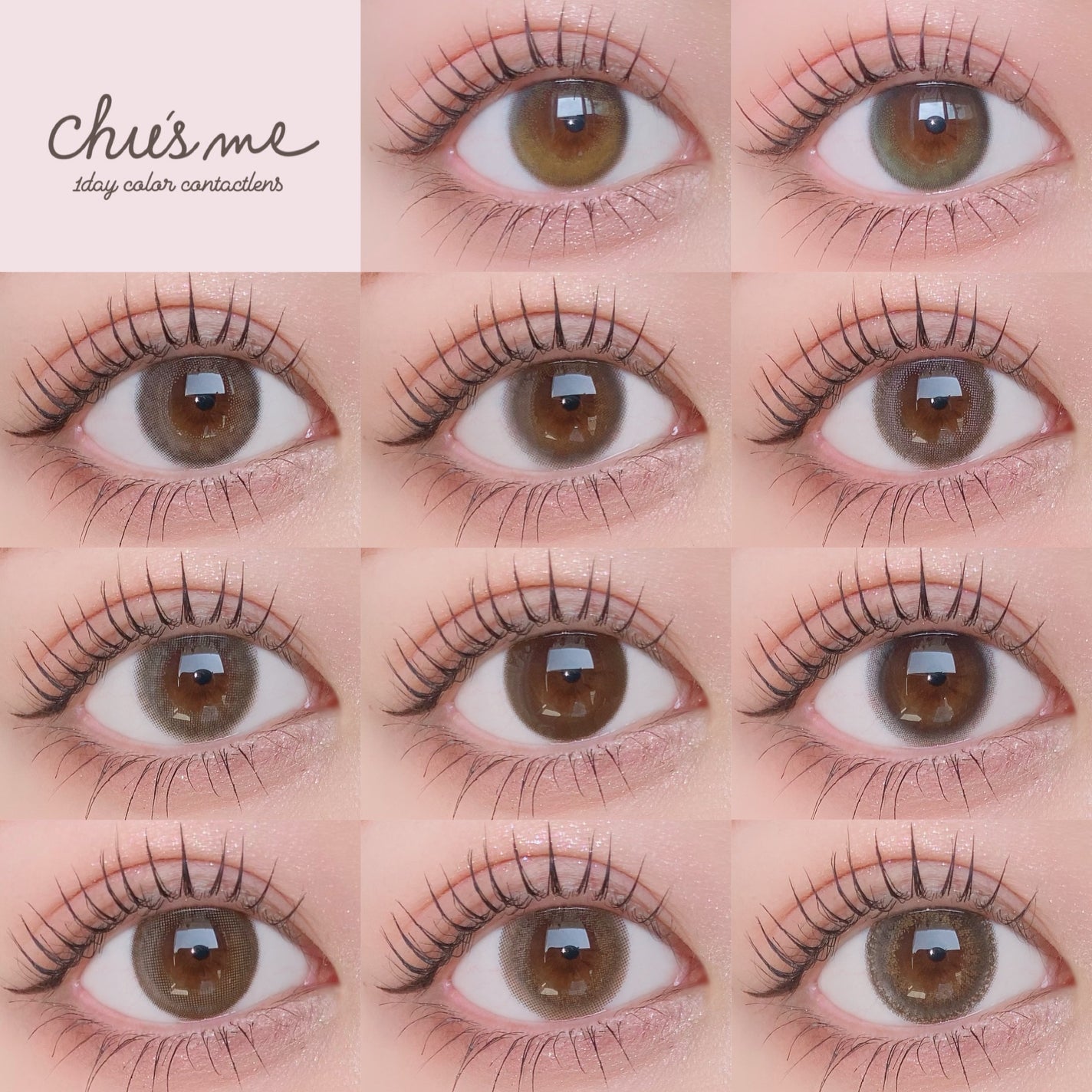 Chu's me 1day/Chu's me/ワンデー(1DAY)カラコンを使ったクチコミ(1枚目)