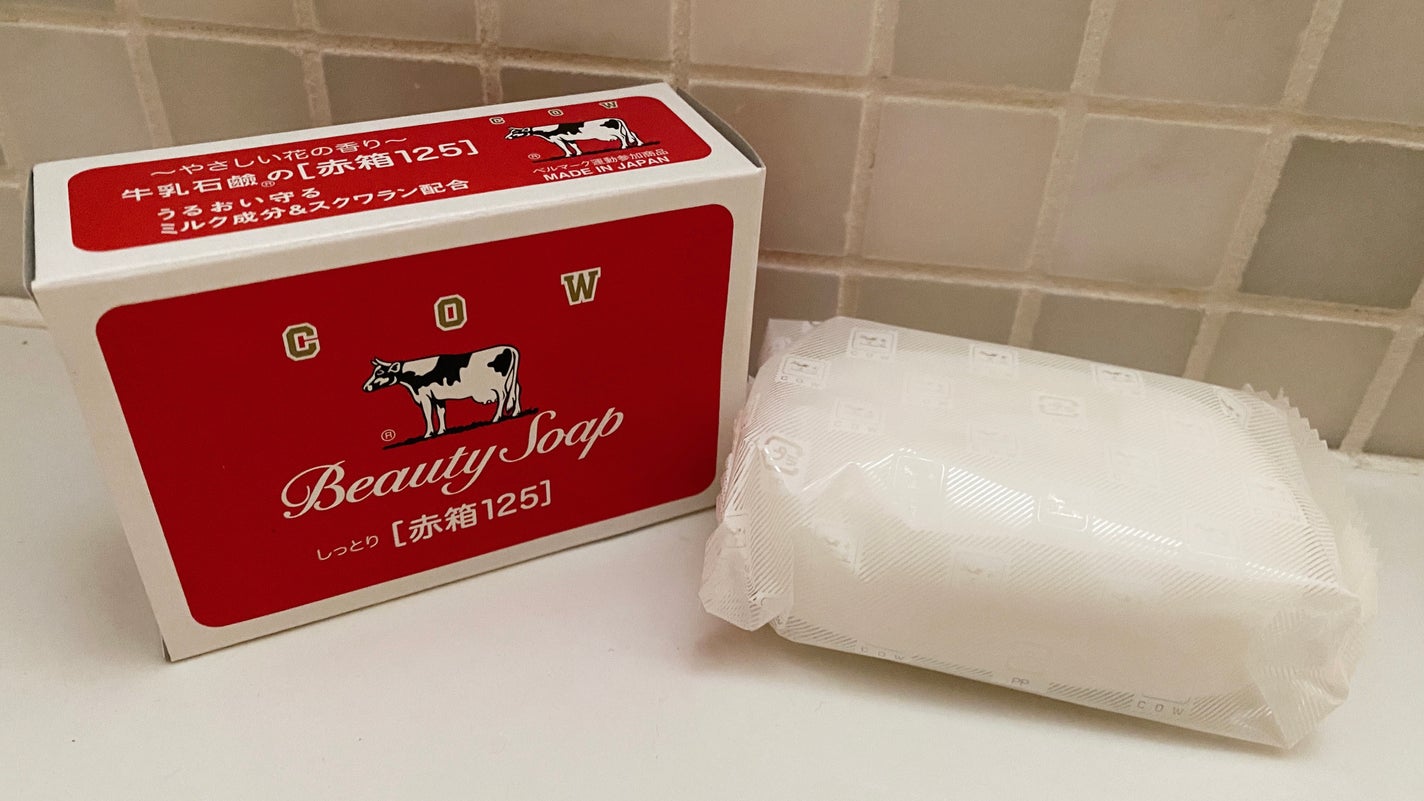 赤箱 (しっとり)/カウブランド/洗顔石鹸を使ったクチコミ(1枚目)