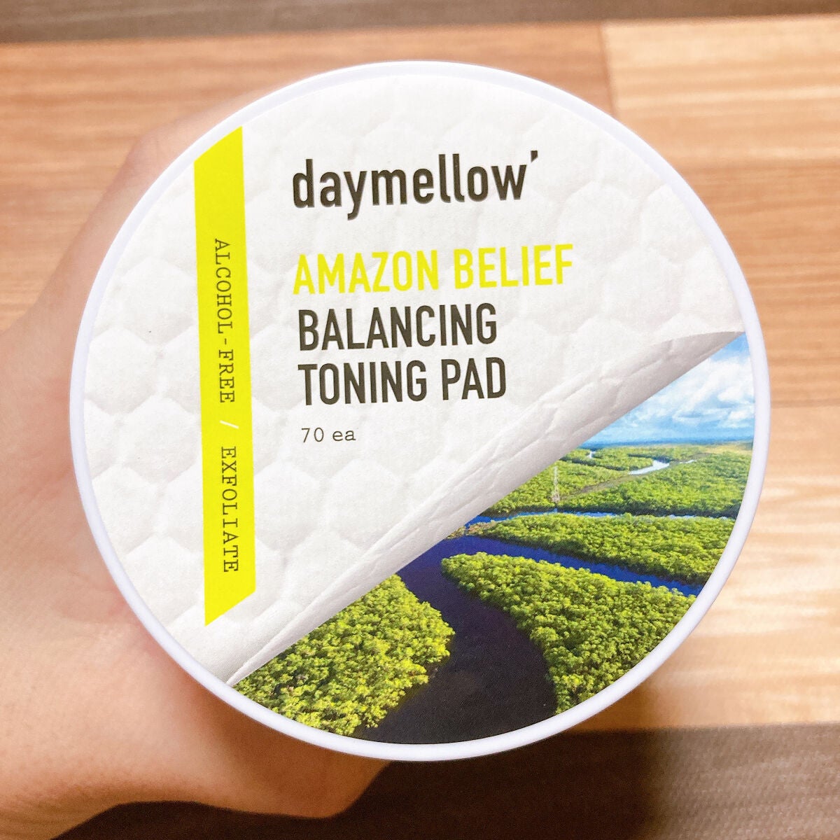 アマゾンビリーフバランシングトーニングパッド/daymellow’/トナーパッドを使ったクチコミ(1枚目)