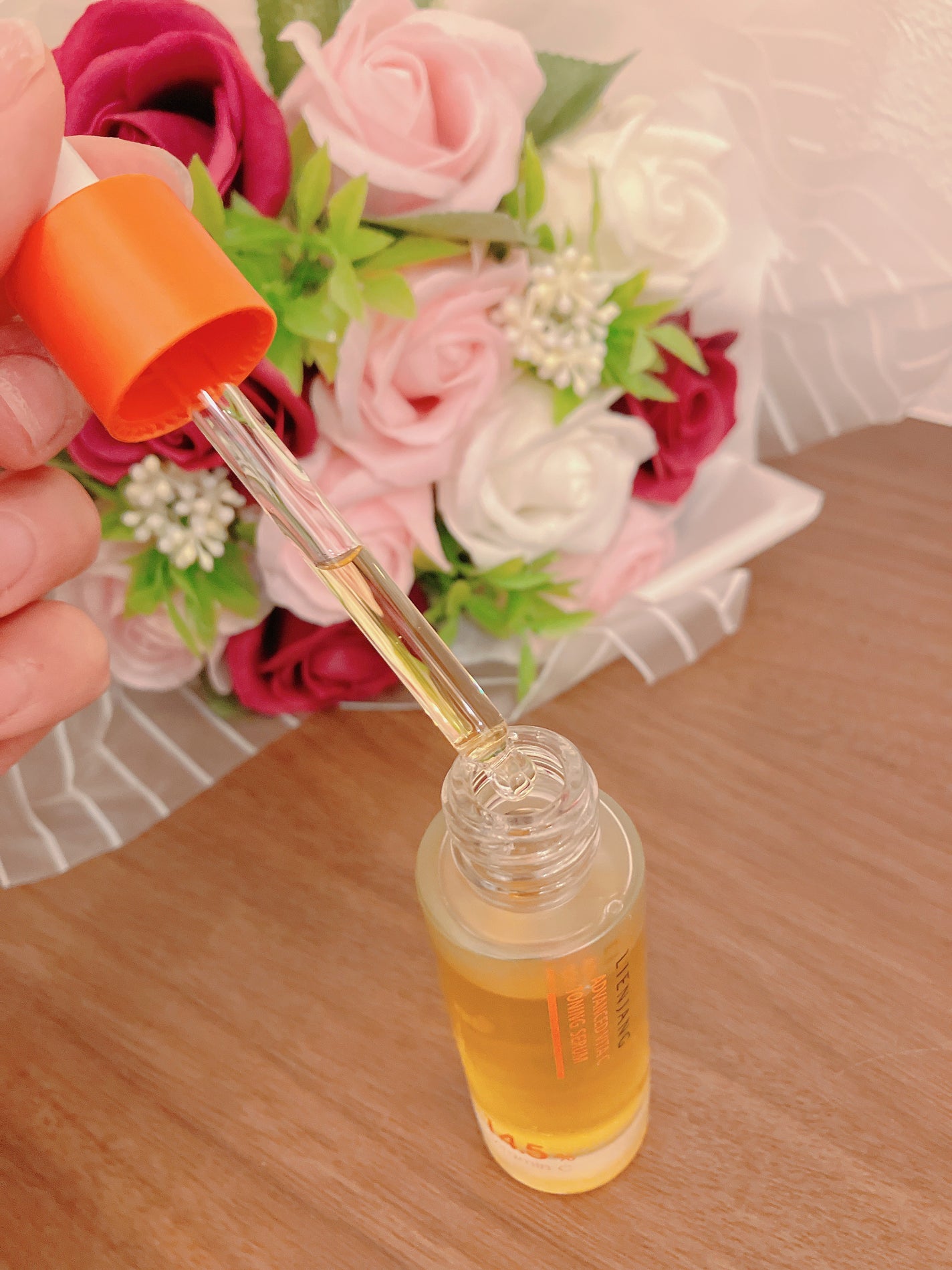 アドバンスド ビタC トーニング セラム14.5/リエンジャン/美容液を使ったクチコミ(2枚目)