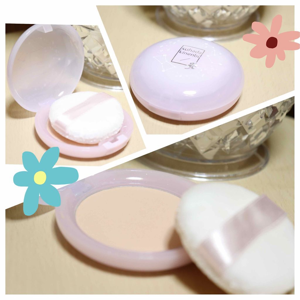 スキンケアパウダー/素肌記念日/プレストパウダーを使ったクチコミ(1枚目)