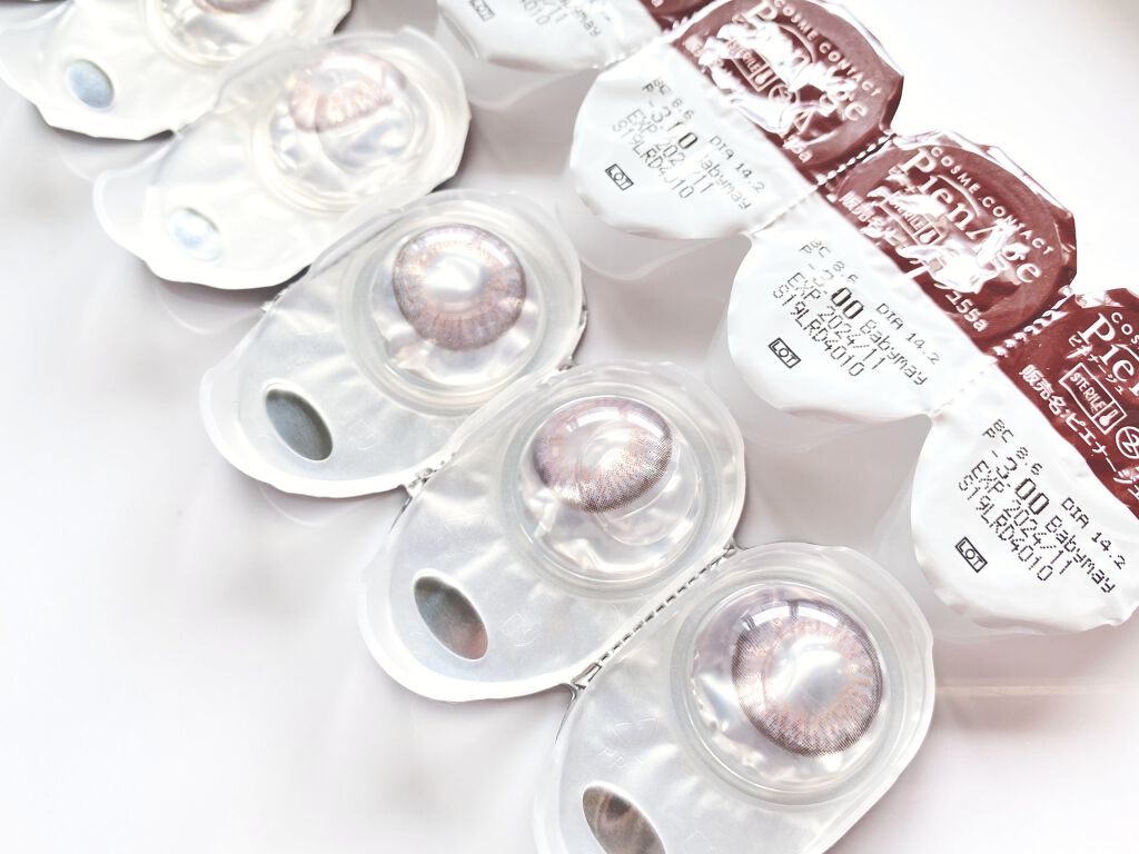 ピエナージュ UV＆モイスト No.103 BABYMAY/PienAge/カラーコンタクトレンズを使ったクチコミ（2枚目）