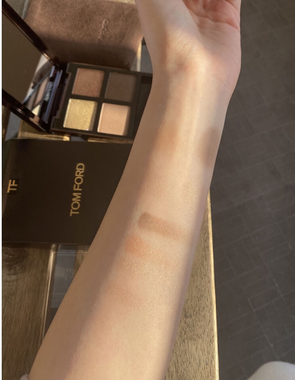 アイ カラー クォード/TOM FORD BEAUTY/アイシャドウパレットを使ったクチコミ（3枚目）