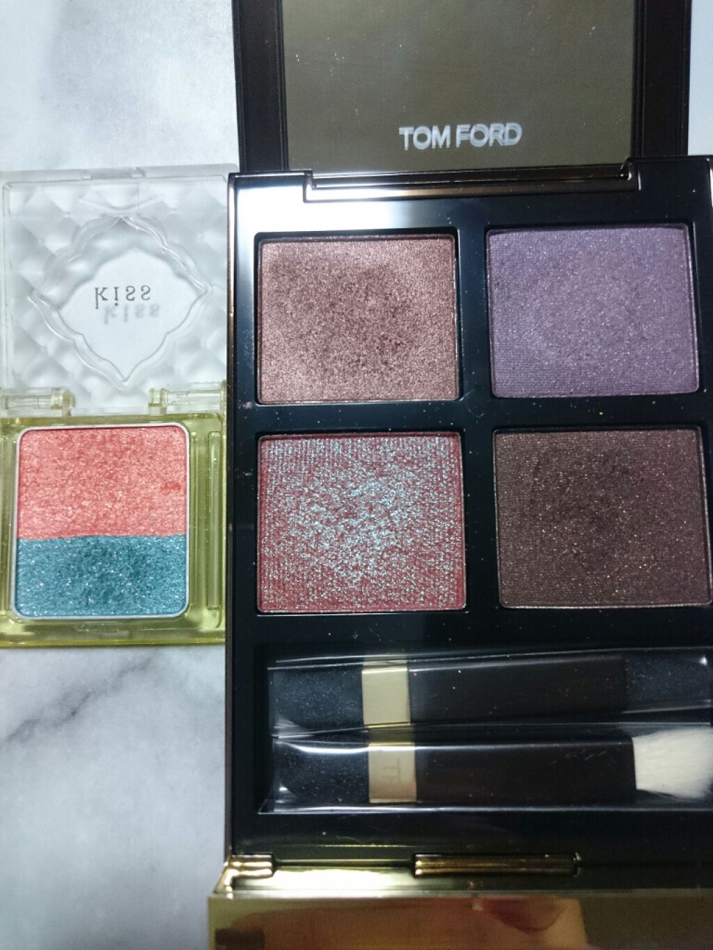 デュアルアイズS/KiSS/アイシャドウパレットを使ったクチコミ（1枚目）