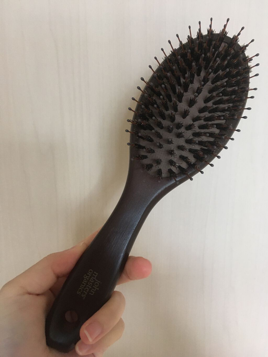 コンボパドルブラシ/john masters organics/ヘアブラシを使ったクチコミ（1枚目）