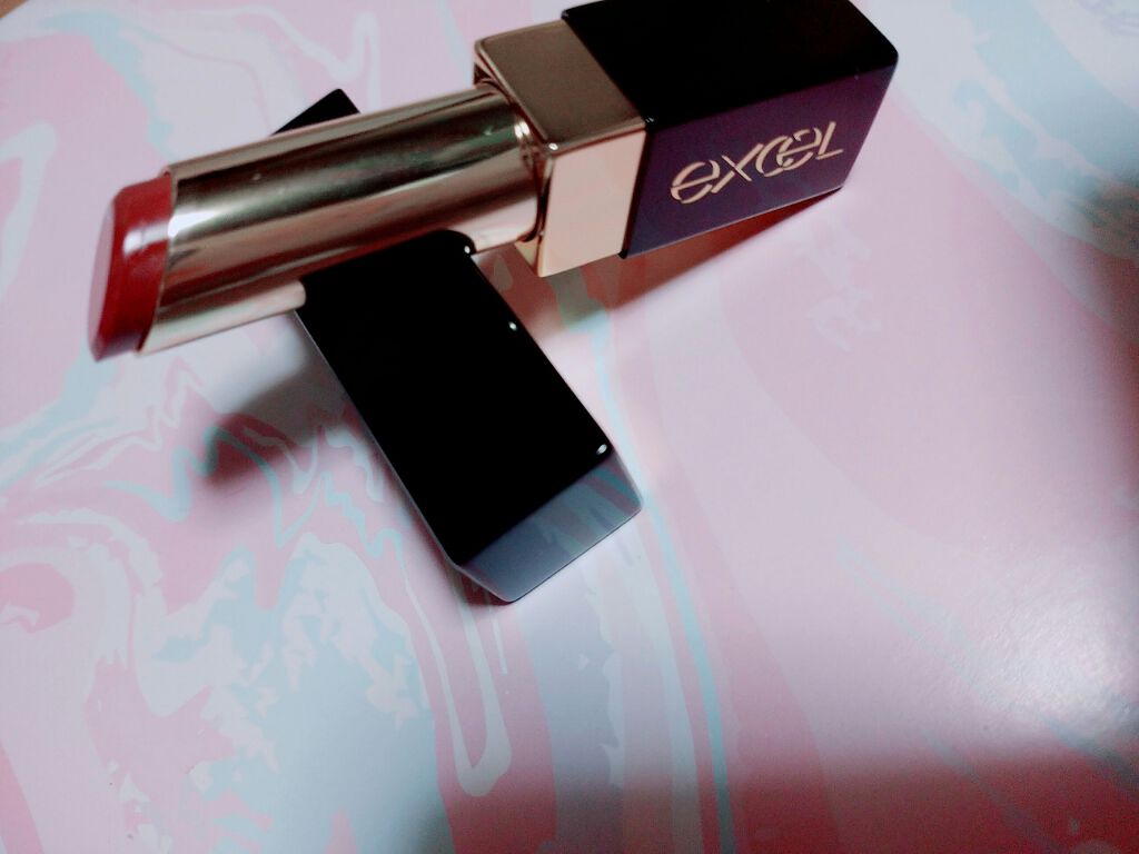 グレイズバームリップ/excel/口紅を使ったクチコミ（1枚目）