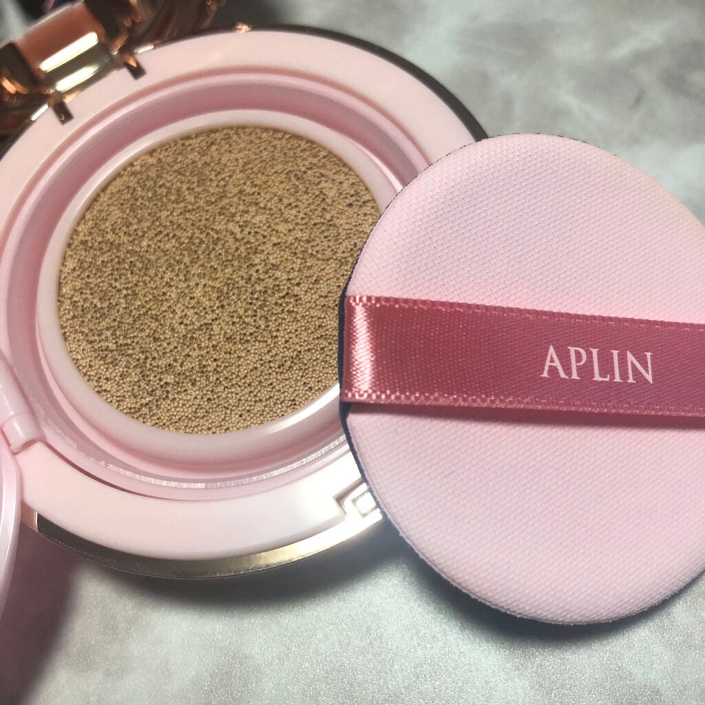 ピンクティーツリーカバークッション/APLIN/クッションファンデーションを使ったクチコミ(2枚目)