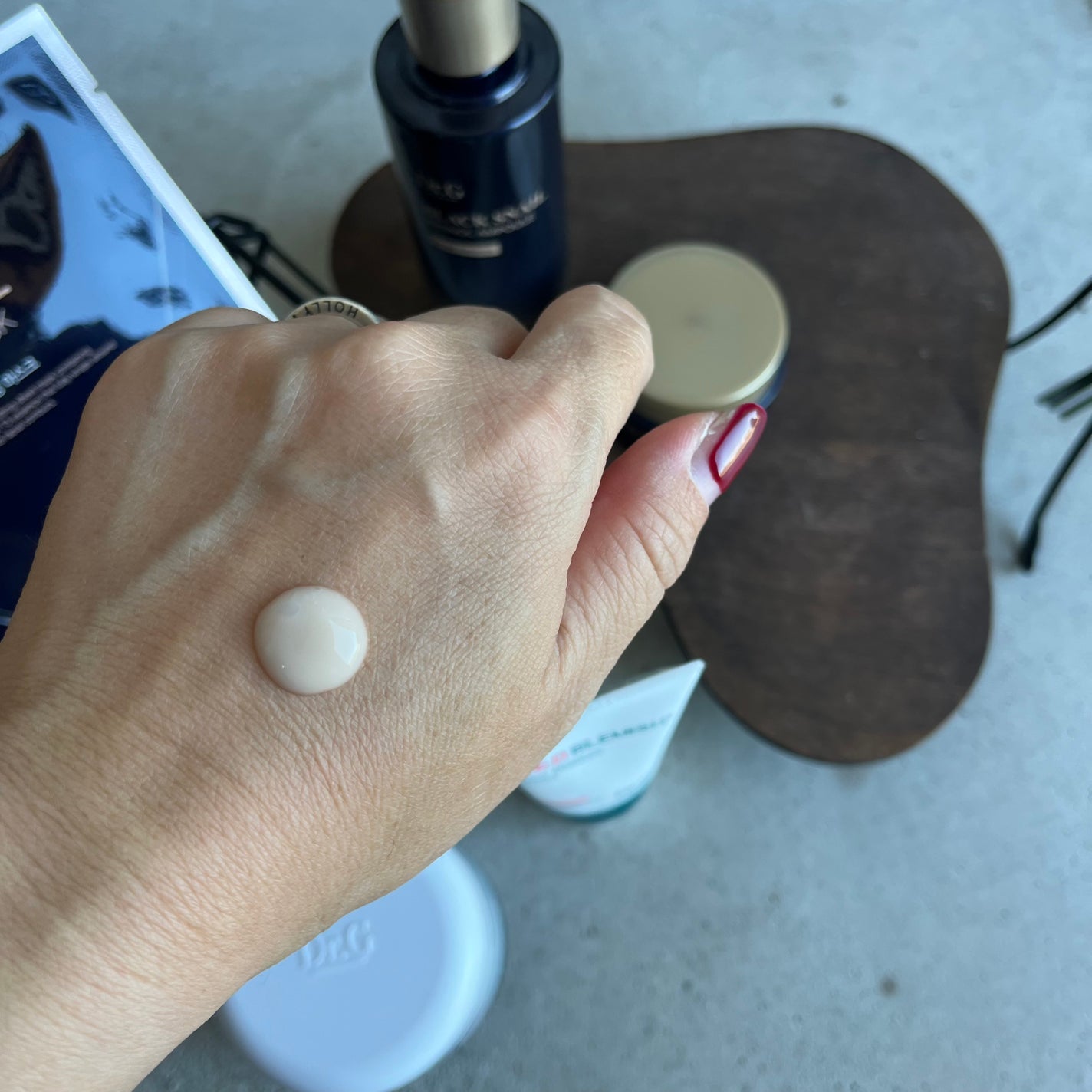 ブラックスネイル クリーム/Dr.G/フェイスクリームを使ったクチコミ(3枚目)