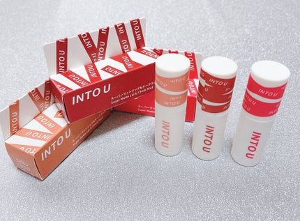 スーパーマットリップ&チークマッド/INTO U/口紅を使ったクチコミ(1枚目)