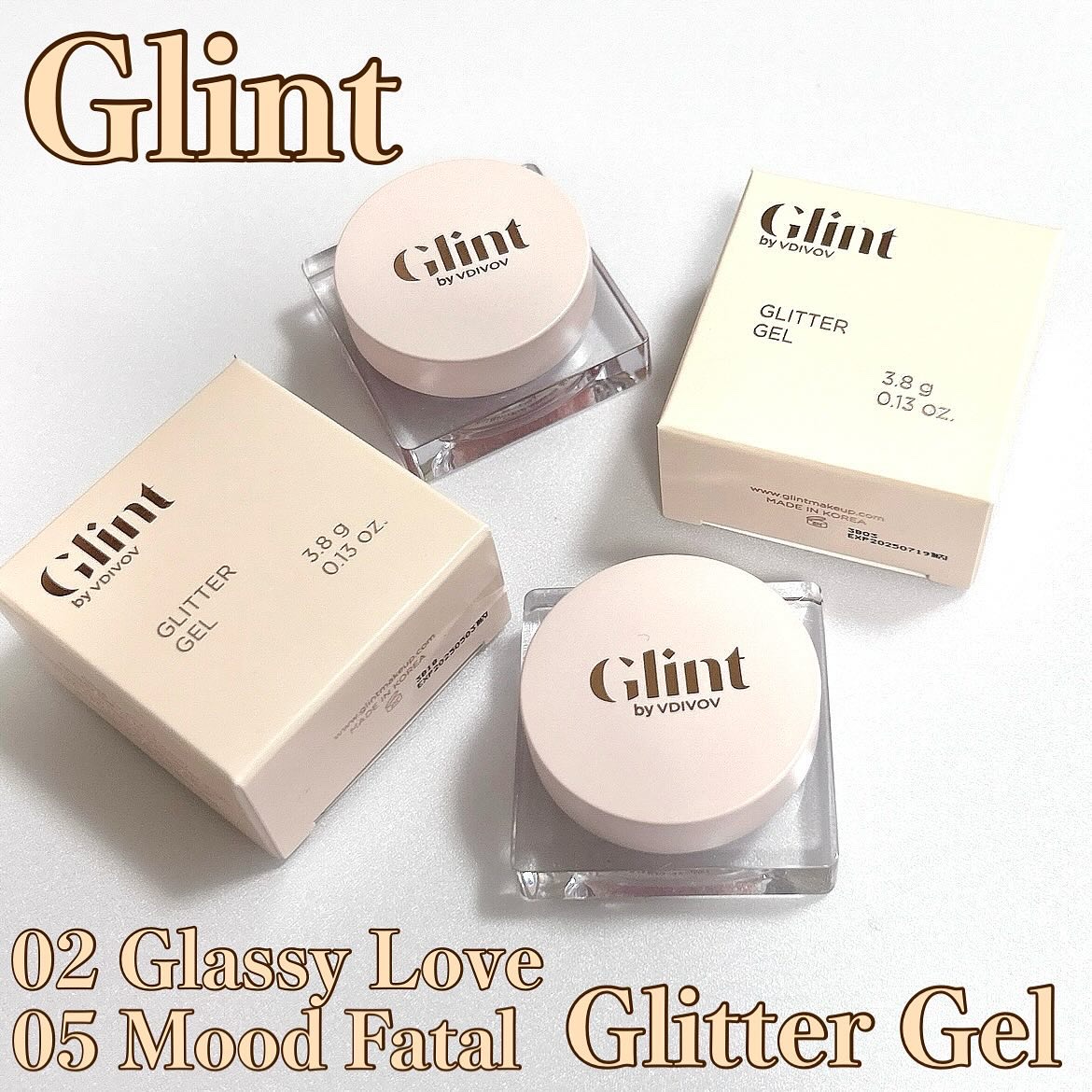 グリッタージェル  02 グラッシーラブ/Glint/グリッターを使ったクチコミ（1枚目）
