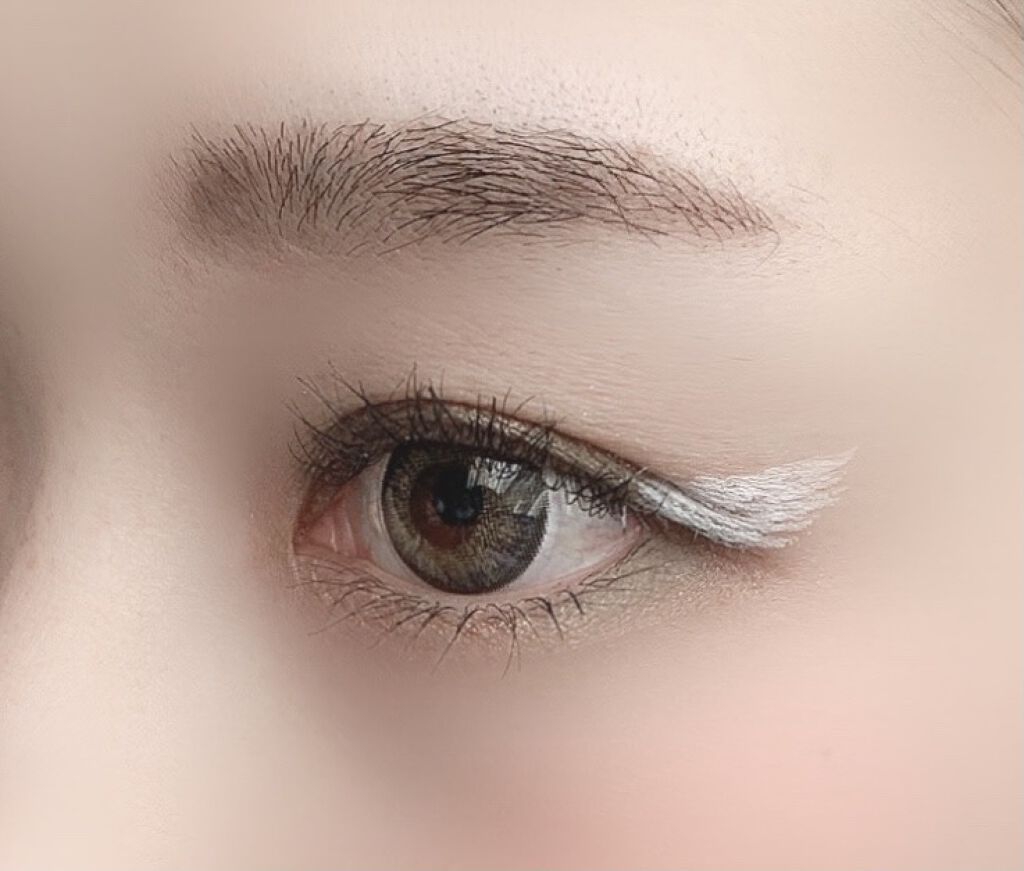 リキッドアイライナー 01 ダークネイビー/sopo/リキッドアイライナーを使ったクチコミ（3枚目）