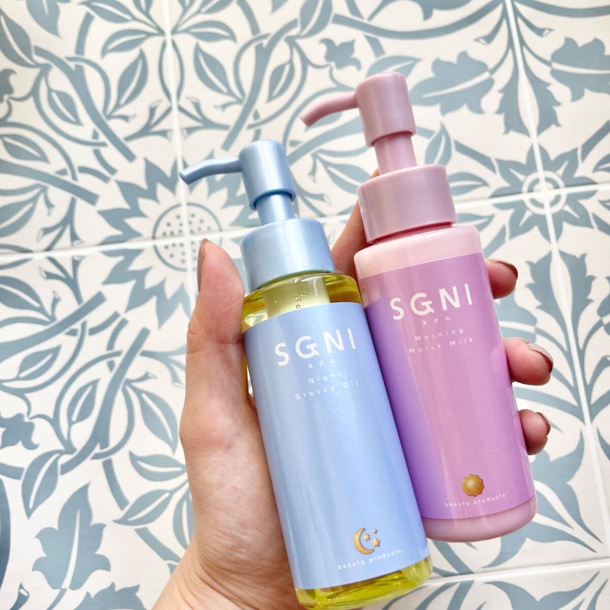 スグニ グロッシーオイル/SGNI/ヘアオイルを使ったクチコミ（2枚目）