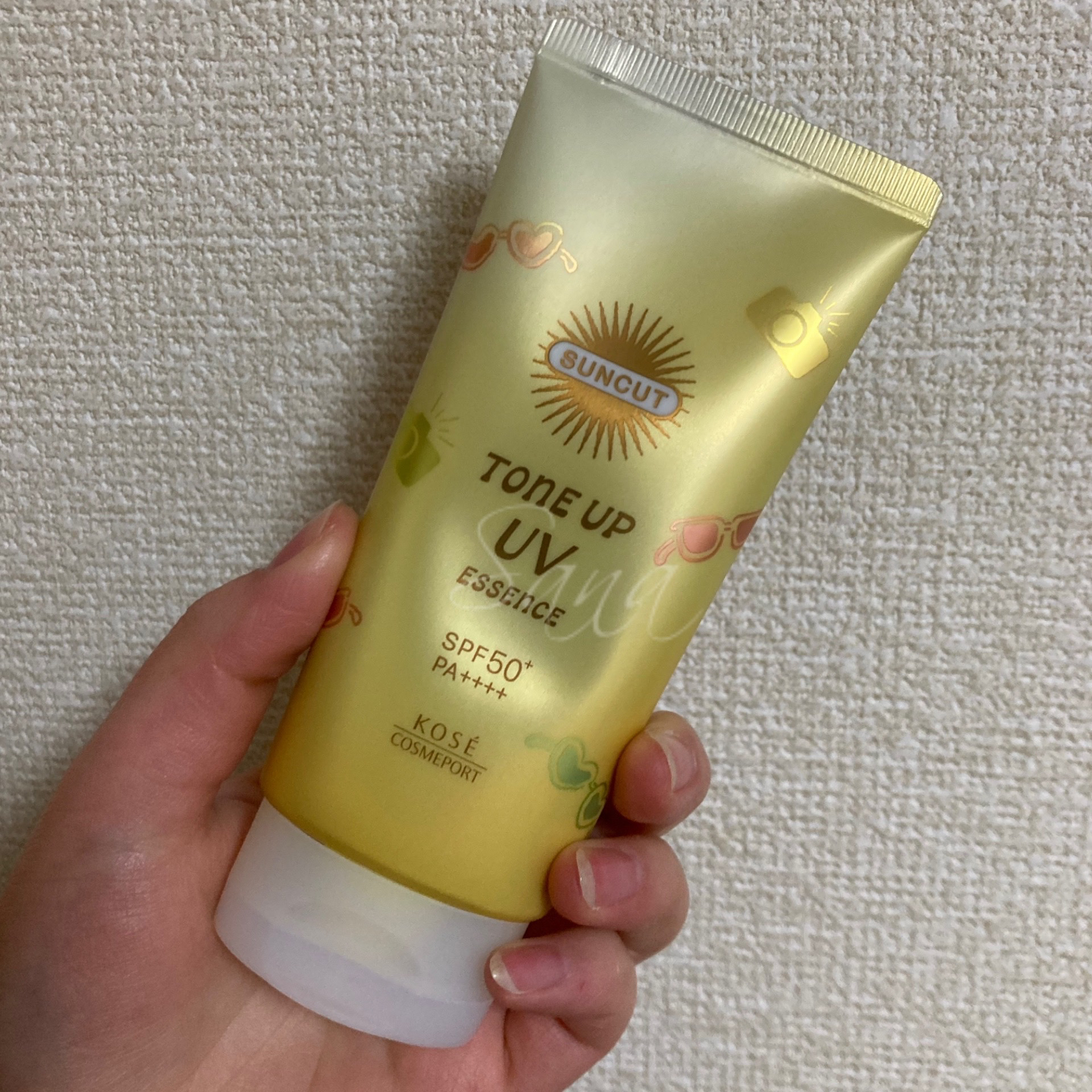 トーンアップUV エッセンス/サンカット®/日焼け止めローションを使ったクチコミ（3枚目）