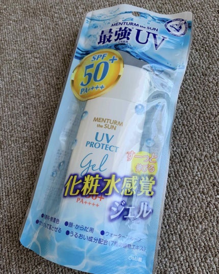 メンタームザサンパーフェクトUVジェル/メンターム/日焼け止めジェルを使ったクチコミ(1枚目)