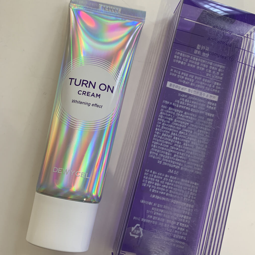 デュイセル ターンオンクリーム/DEWYCEL/フェイスクリームを使ったクチコミ（1枚目）