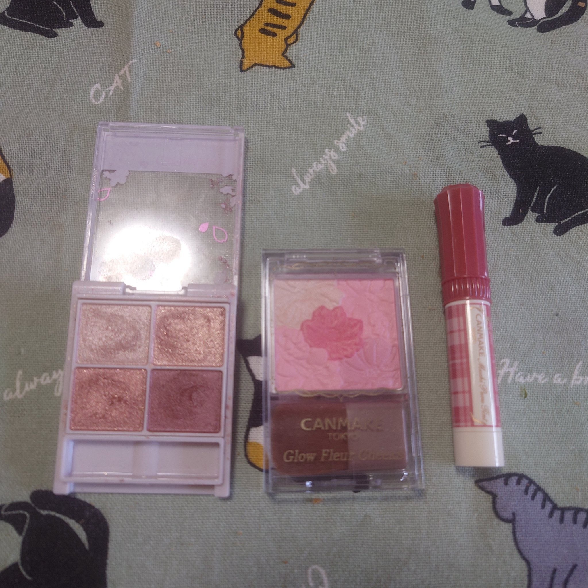 玉養桃花 プレストパウダー 02 セミマット/花西子/プレストパウダーを使ったクチコミ（2枚目）